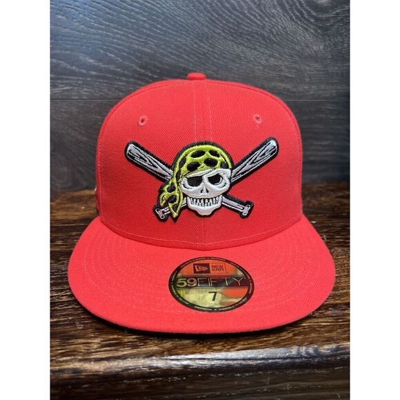 ⚾☠️MLB  New Era Exclusive Pittsburgh Pirates Skull Jolly Roger Fitted. NIB!☠️⚾ - Picture 2 of 16